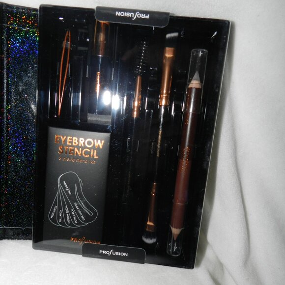 Brows Stencils Complete 19 Pc Complete Brow Kit Profusion Cosmetics🆕📦🏃🏻⚡💨🚚 - Picture 9 of 15